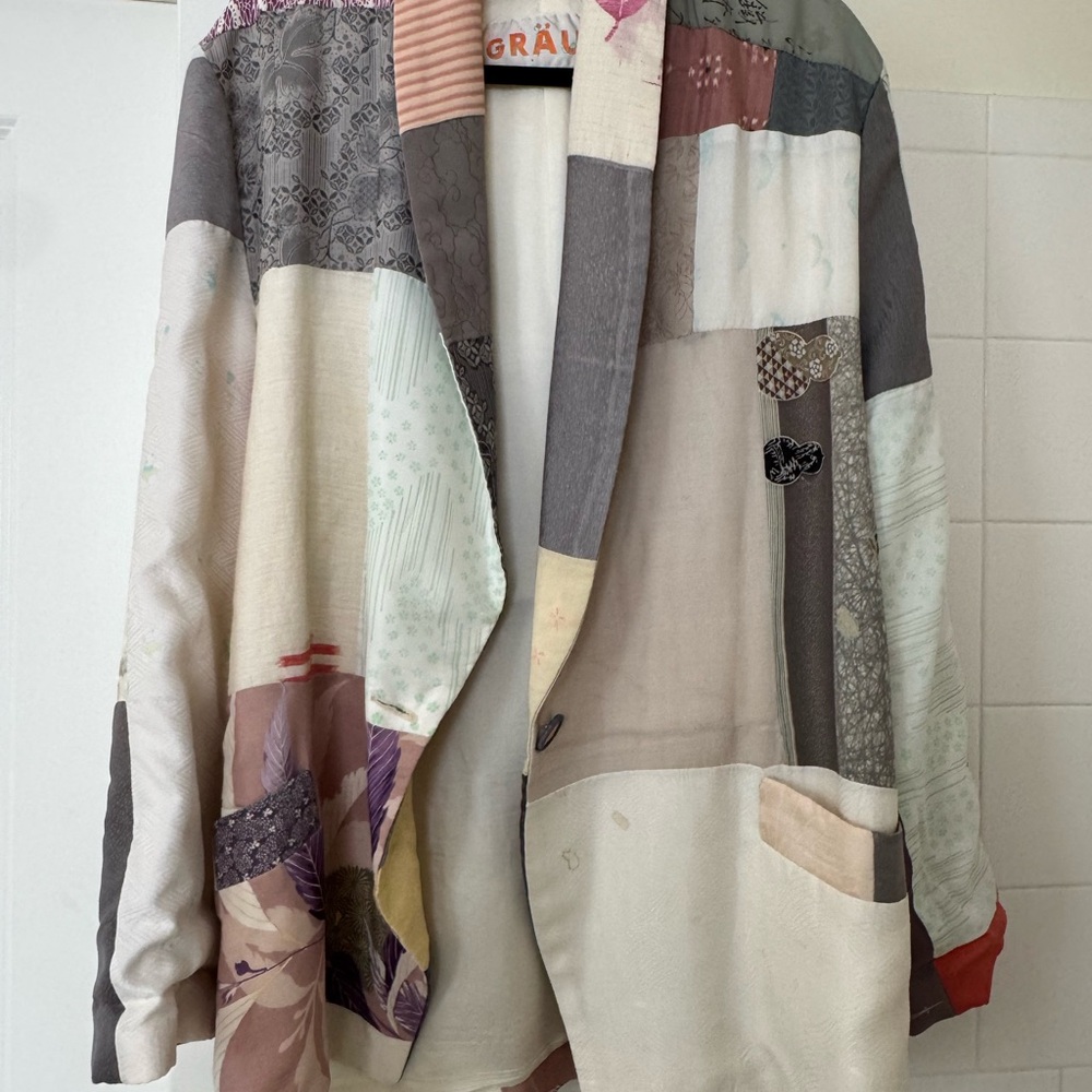 Claudia Grau Vintage Patchwork Women's Jacket